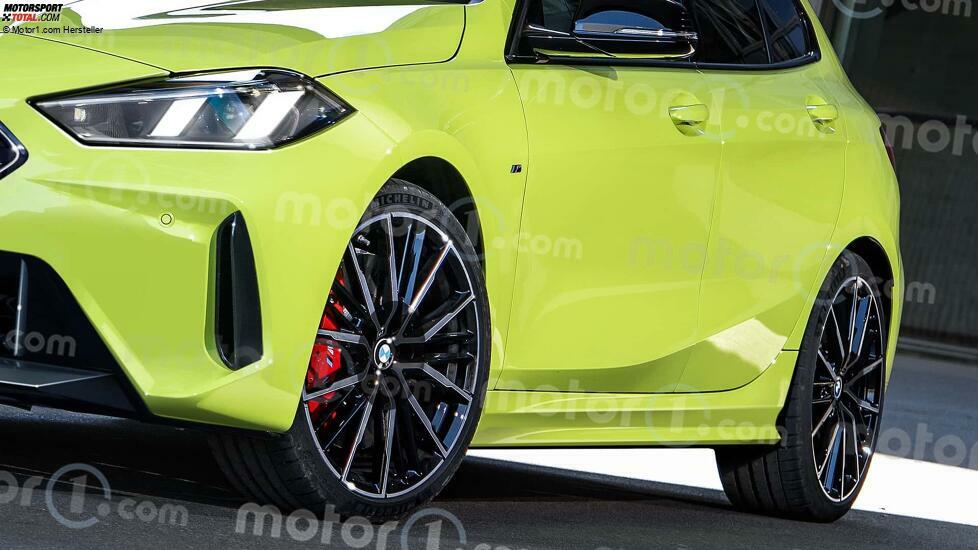 BMW 1er (2024) als Rendering von Motor1.com