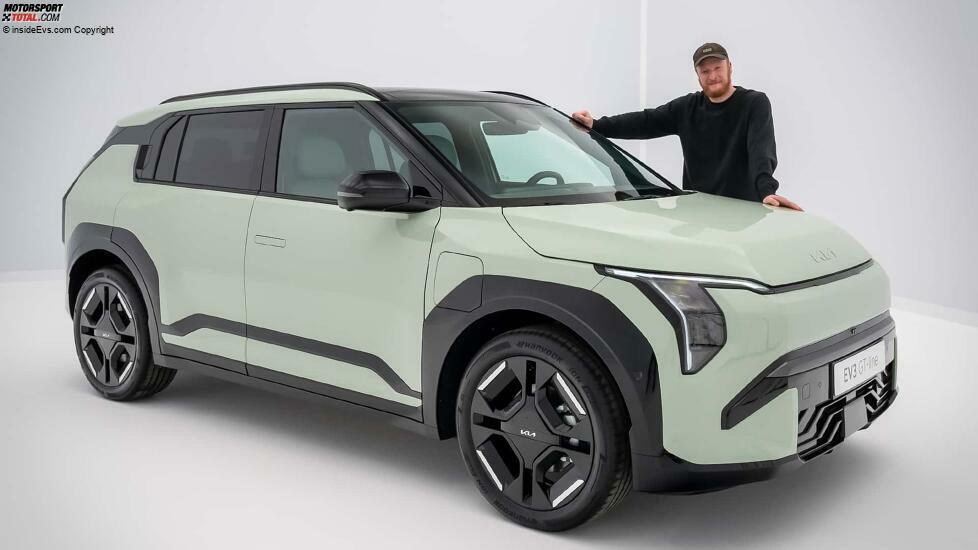 Kia EV3 (2024) in der ersten Sitzprobe