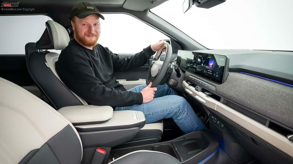 Kia EV3 (2024) in der ersten Sitzprobe
