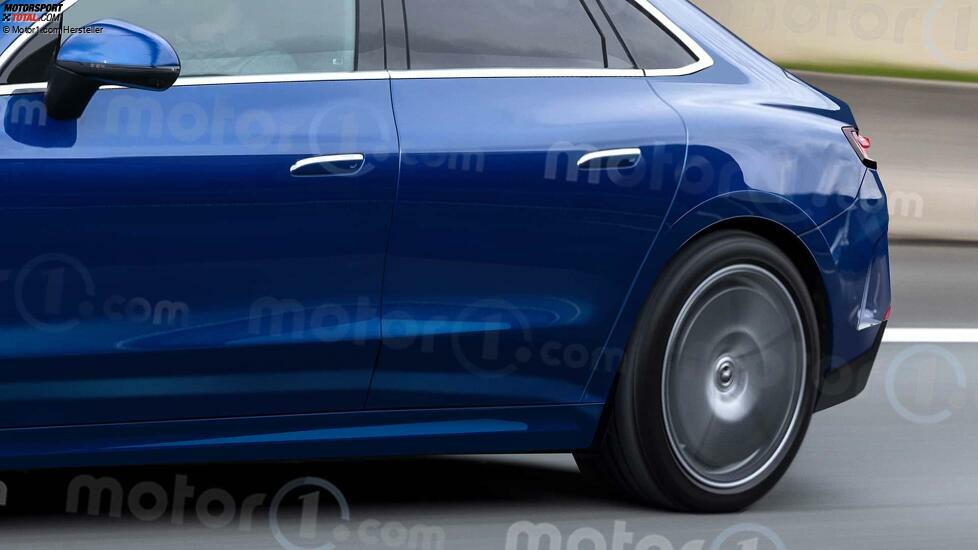 Mercedes-Benz C-Klasse Elektro als Rendering von Motor1.com
