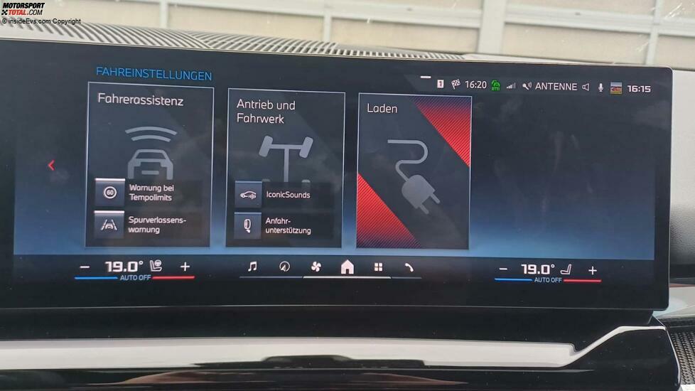BMW i5 Touring: Die wichtigsten Einstelllungen zum Fahrzeug