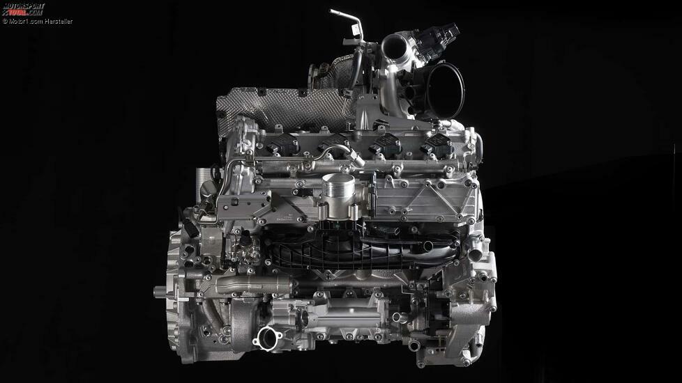 Lamborghini, il motore V8 biturbo ibrido della nuova Huracan