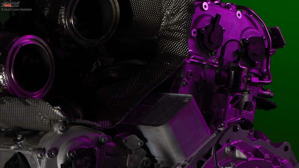 Lamborghini, il motore V8 biturbo ibrido della nuova Huracan