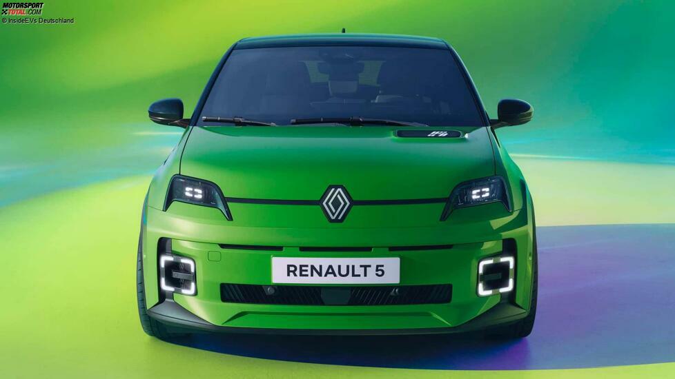 Renault 5 E-Tech Electric in GrÃ¼n