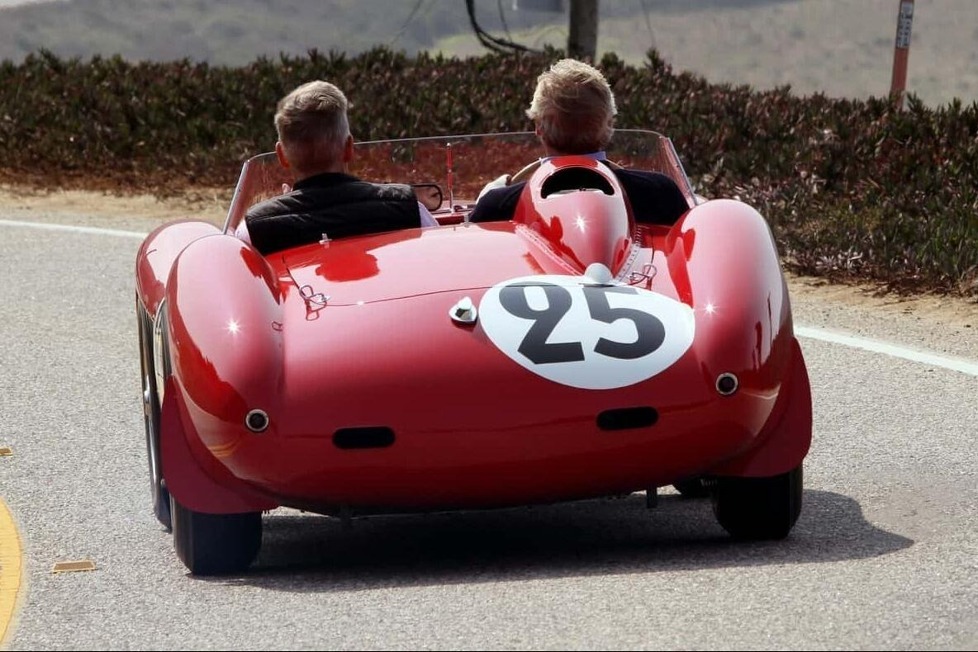 Der Prototyp aus den 1950er-Jahren war einer der ersten Ferrari, der den ikonischen roten Motor hatte