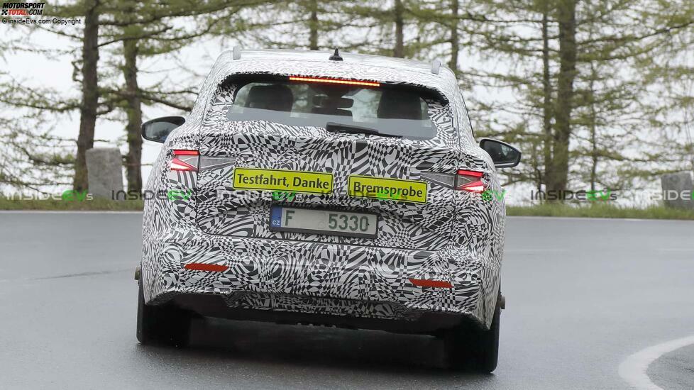 Skoda Enyaq Facelift als Erlkönig