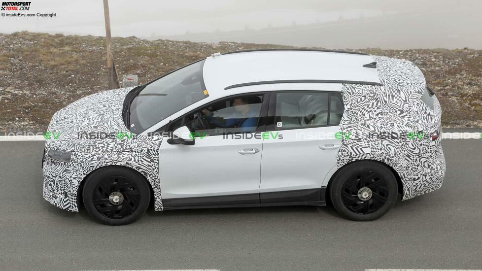 Skoda Enyaq Facelift als Erlkönig