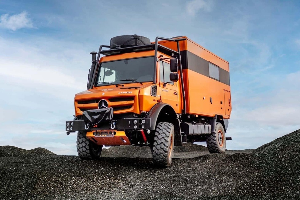 Das extreme Offroad-Wohnmobil hat den offiziellen Segen von Mercedes
