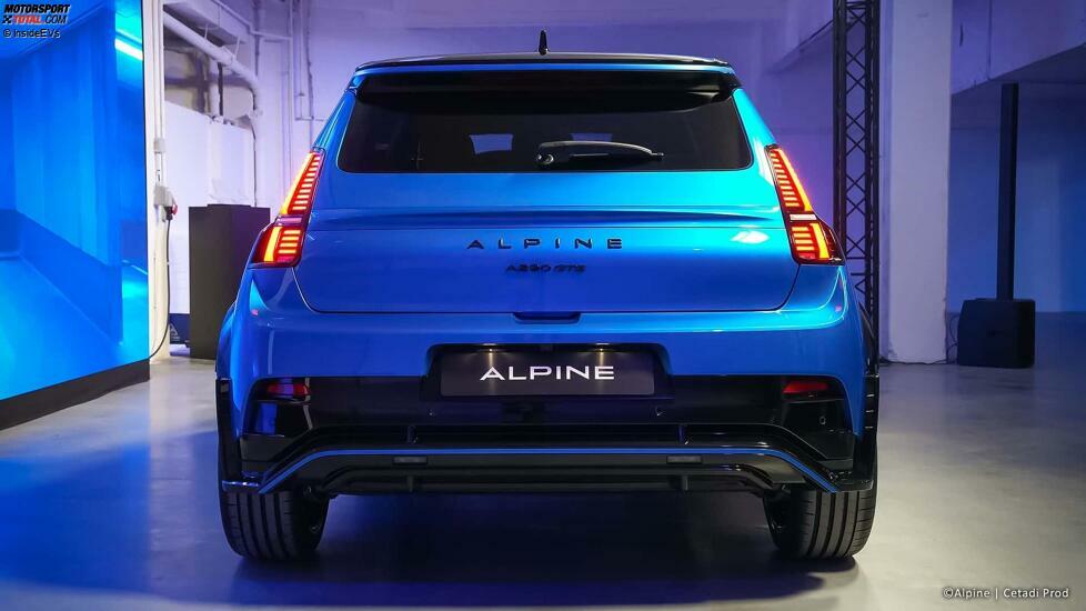 Alpine A290 (2024): Heckansicht