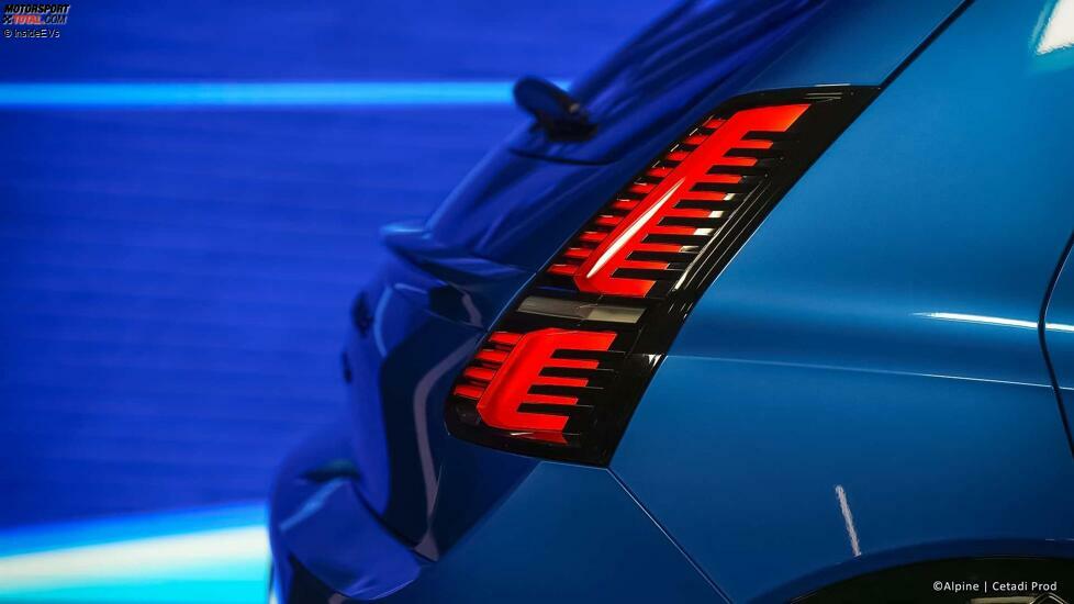 Alpine A290 (2024): Detail der Rückleuchten