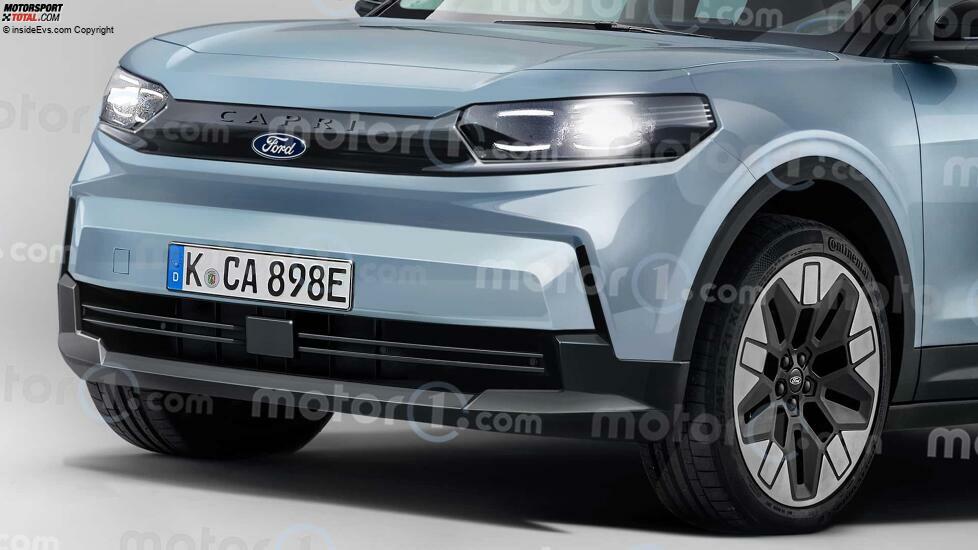Ford Capri (2024), il render di Motor1.com