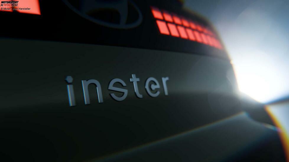 Hyundai Inster, die ersten offiziellen Bilder