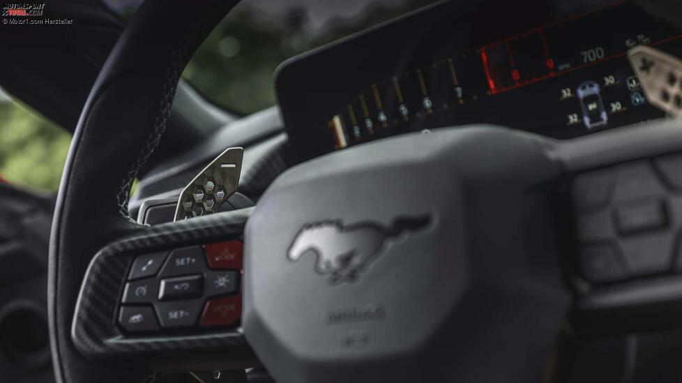 Innenausstattung des Ford Mustang GTD
