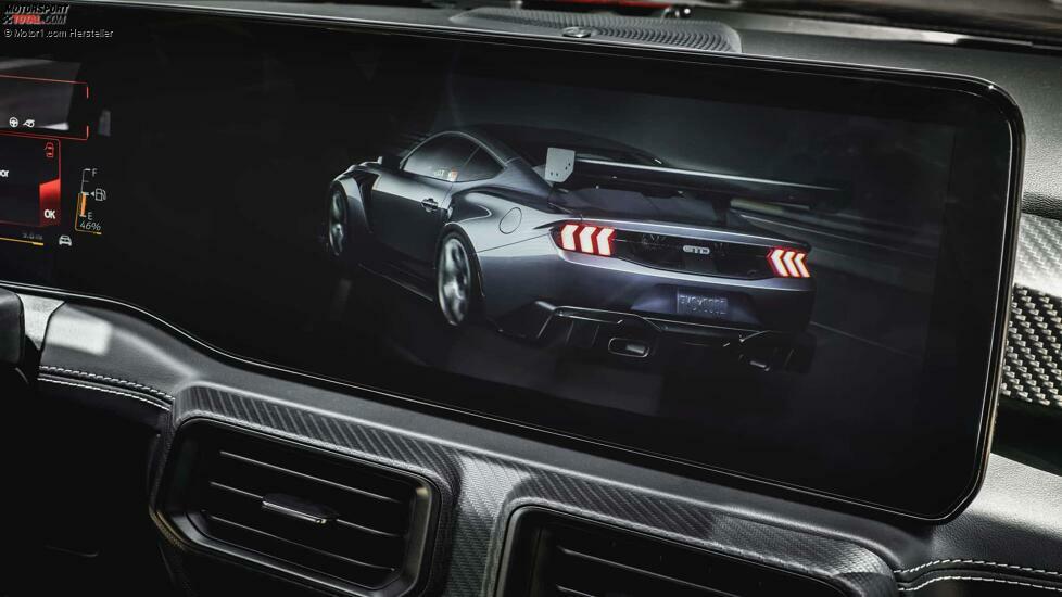 Innenausstattung des Ford Mustang GTD