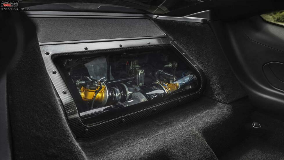 Innenausstattung des Ford Mustang GTD