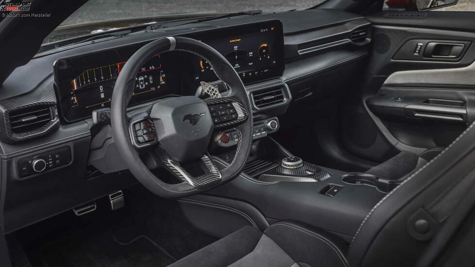 Innenausstattung des Ford Mustang GTD