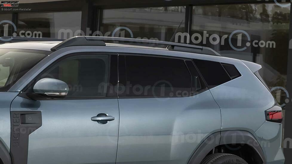 Dacia Bigster (2025), il render di Motor1.com