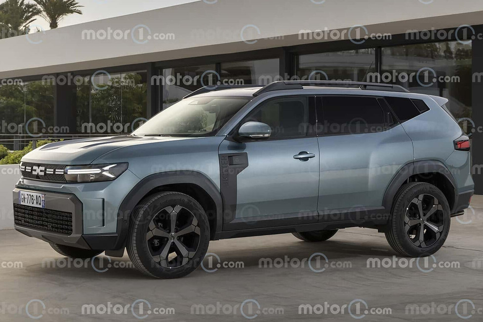 So soll der neue Dacia Bigster, der SUV, der größer als der Duster ist und Anfang 2025 auf den Markt kommt, aussehen