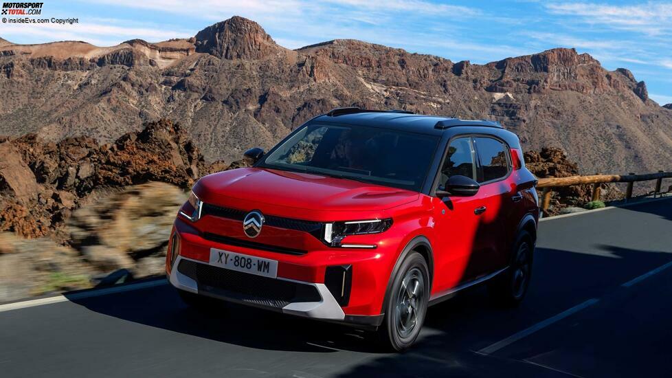 Citroen e-C3 Aircross (2024): Das Exterieur