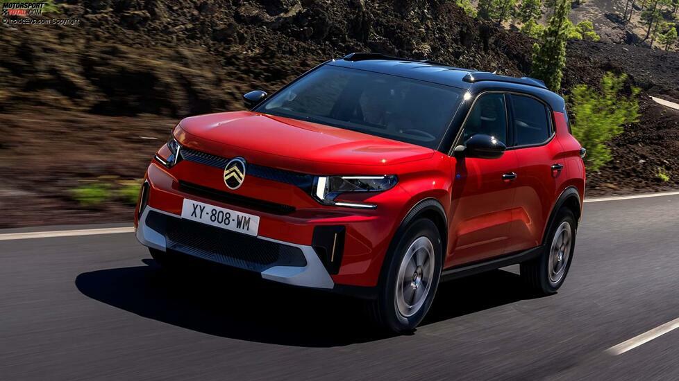 Citroen e-C3 Aircross (2024): Das Exterieur