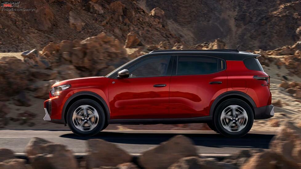 Citroen e-C3 Aircross (2024): Das Exterieur
