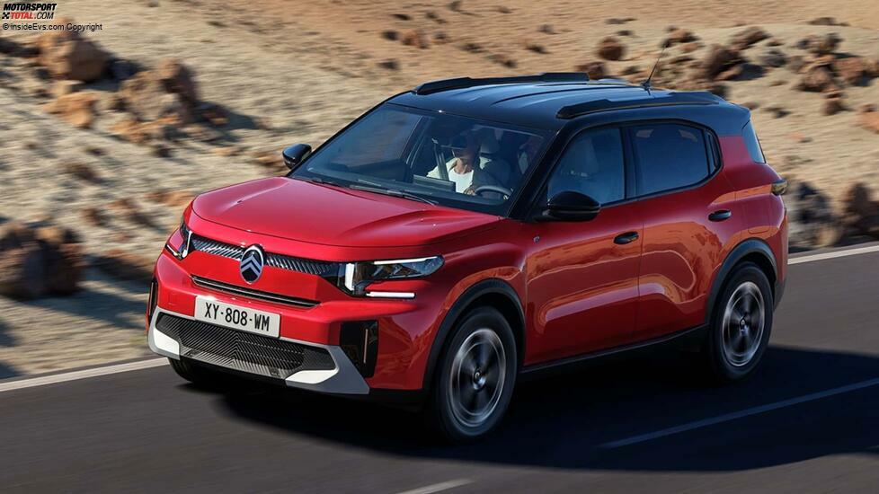 Citroen e-C3 Aircross (2024): Das Exterieur