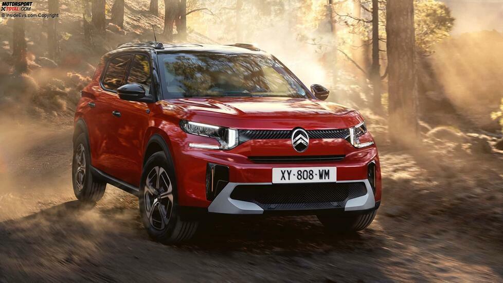 Citroen e-C3 Aircross (2024): Das Exterieur