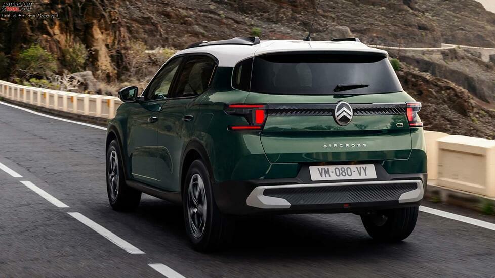 Citroen C3 Aircross als Verbrenner (2024): Das Exterieur