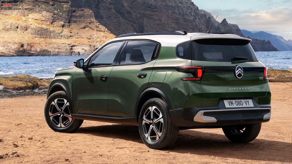 Citroen C3 Aircross als Verbrenner (2024): Das Exterieur