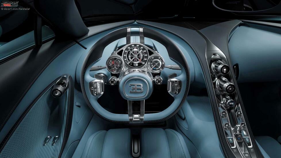 Innenraum des Bugatti Tourbillon
