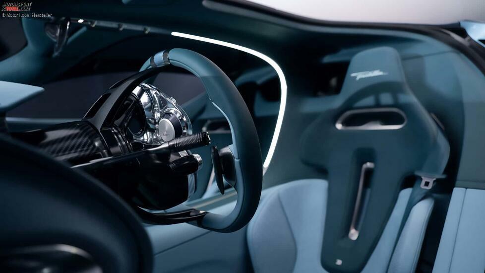 Innenraum des Bugatti Tourbillon