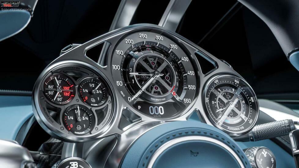 Innenraum des Bugatti Tourbillon
