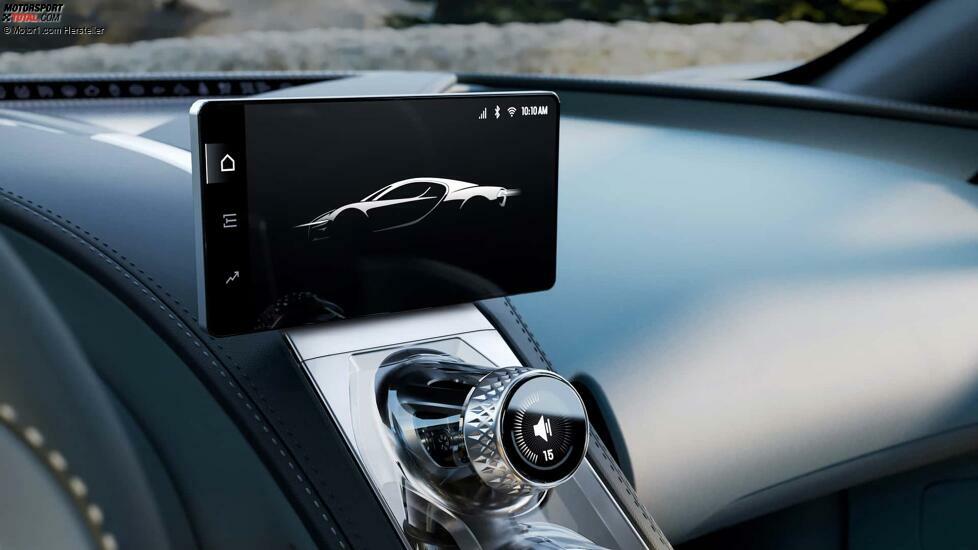 Innenraum des Bugatti Tourbillon