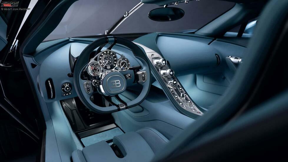 Innenraum des Bugatti Tourbillon