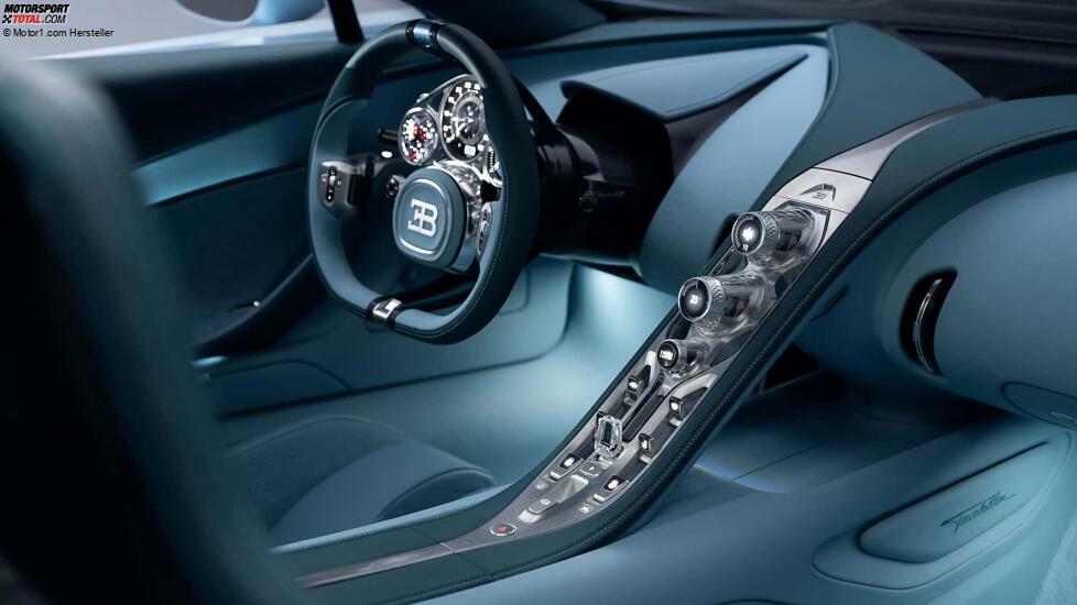 Innenraum des Bugatti Tourbillon