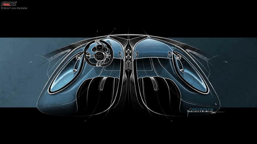 Bugatti Tourbillon-Skizze