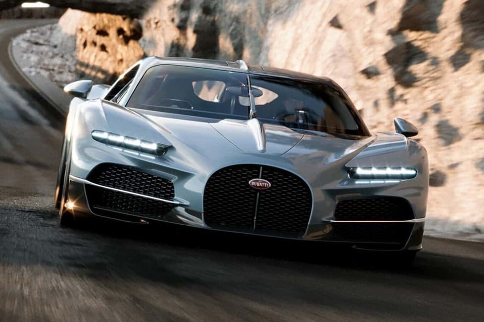 Der Chiron-Nachfolger Bugatti Tourbillon schießt mit seinem Hybrid in 10 Sekunden auf 300 km/h