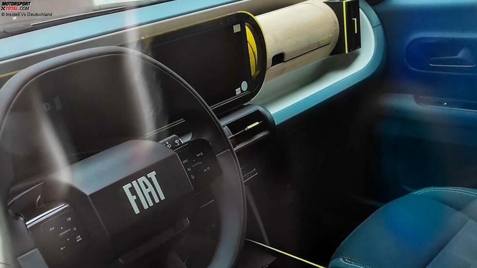 Fiat Grande Panda, le foto spia degli interni