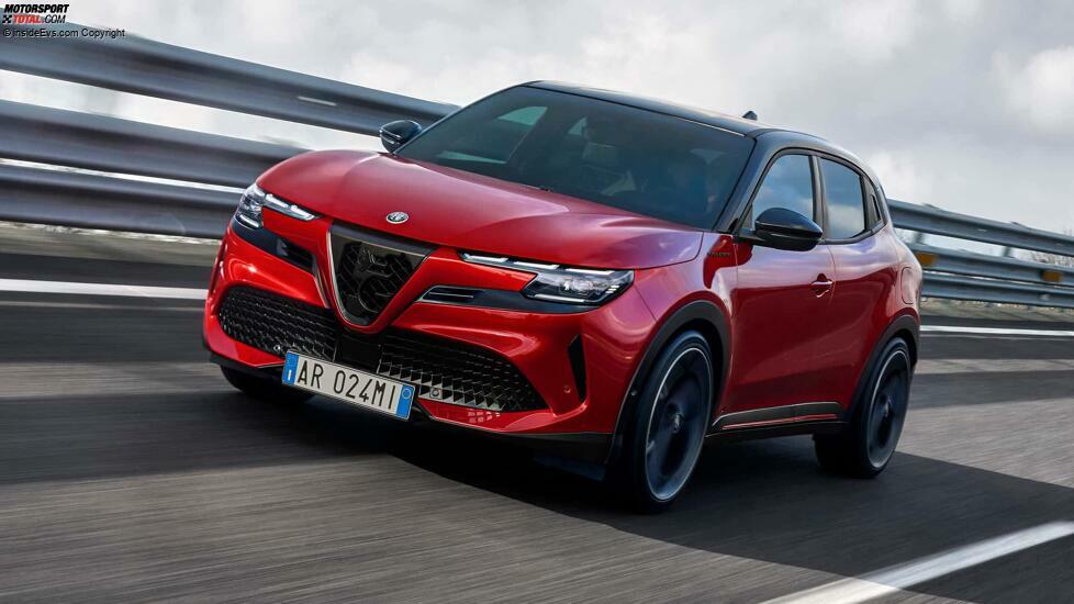 Alfa Romeo Junior Veloce (2024) auf der Rennstrecke