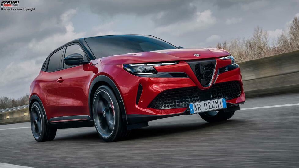 Alfa Romeo Junior Veloce (2024) auf der Rennstrecke