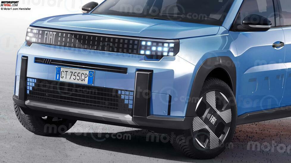 Fiat Giga Panda (2025), il render di Motor1.com