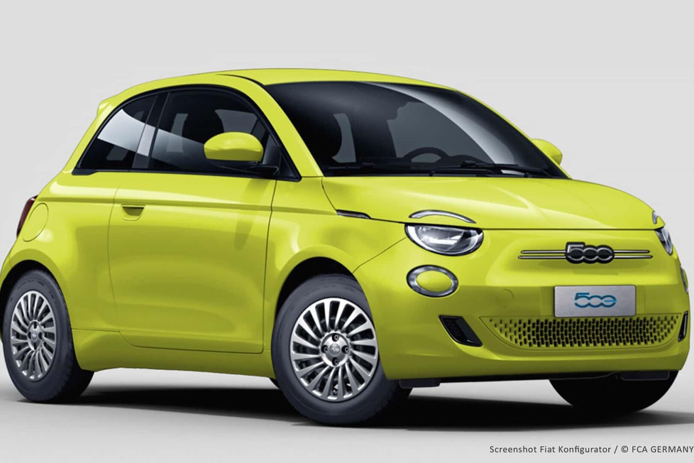 Eine Alternative zu Dacia Spring und dem Microlino? Der Fiat 500 Action mit 23,8-kWh-Akku ist momentan gebraucht günstig zu bekommen