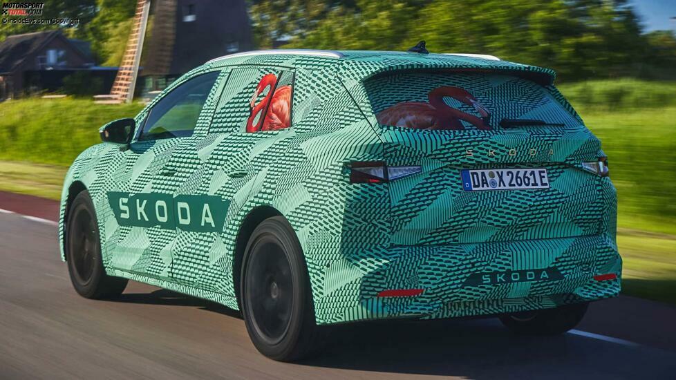 Skoda Elroq (2024) Covered Drive
