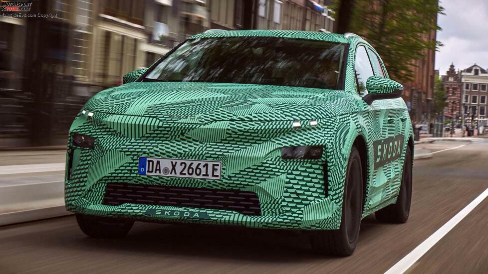 Skoda Elroq (2024) Covered Drive