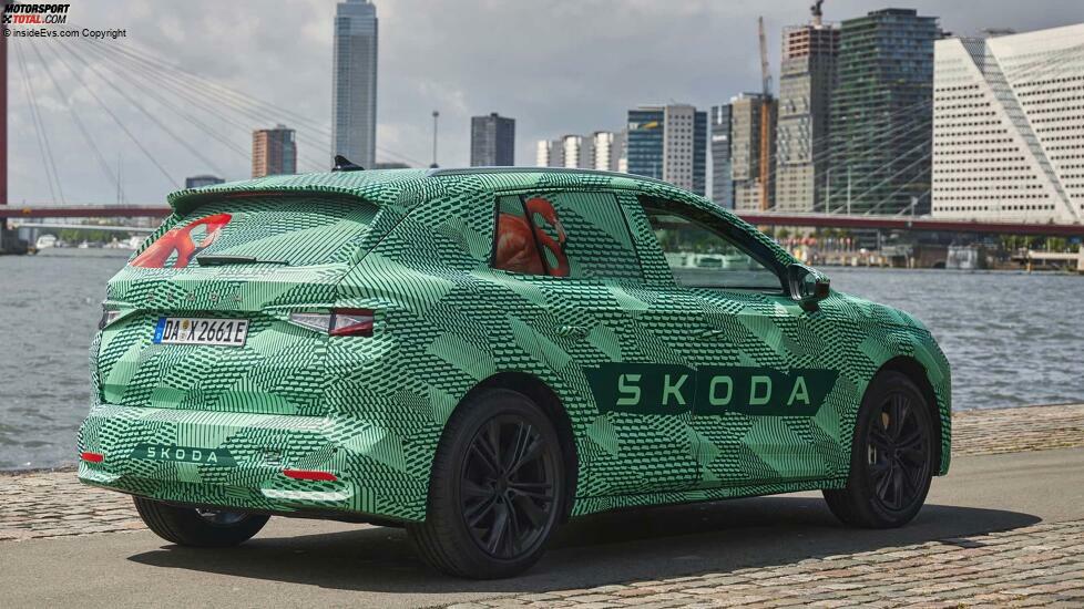 Skoda Elroq (2024) Covered Drive