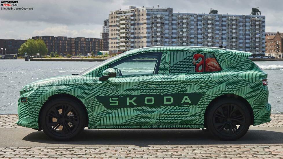 Skoda Elroq (2024) Covered Drive