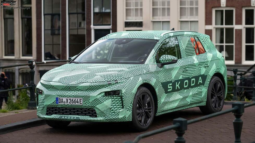 Skoda Elroq (2024) Covered Drive