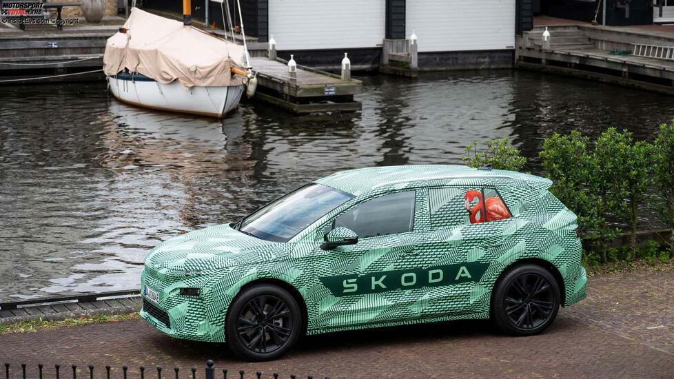 Skoda Elroq (2024) Covered Drive