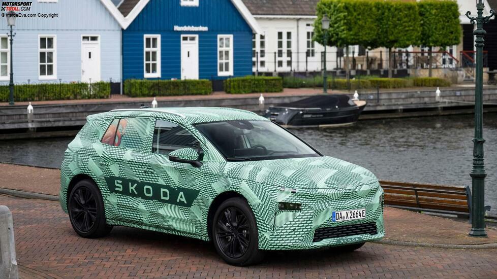 Skoda Elroq (2024) Covered Drive