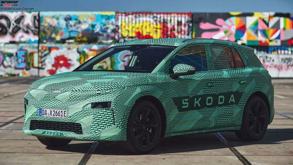 Skoda Elroq (2024) Covered Drive